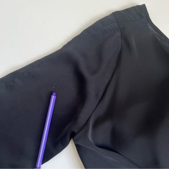 Lovers + Friends Long Sleeve V Neck Dress in Black - M - Picture 12 of 12